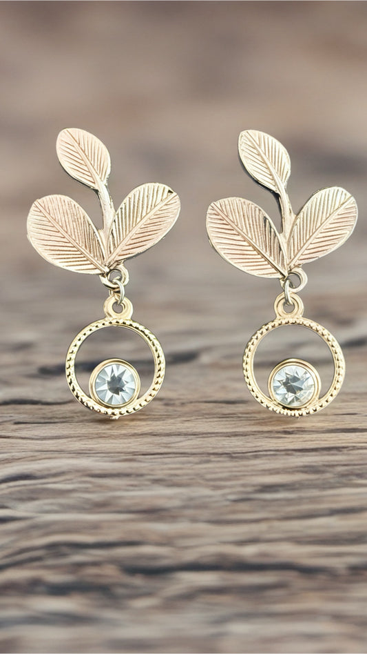 Pendientes hoja Aura